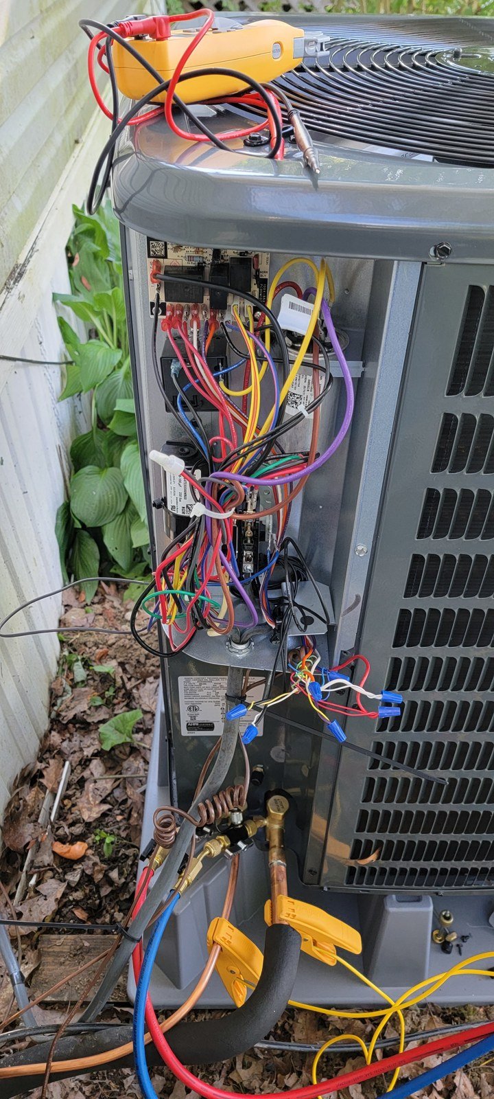 Outdoor HVAC equipment testing